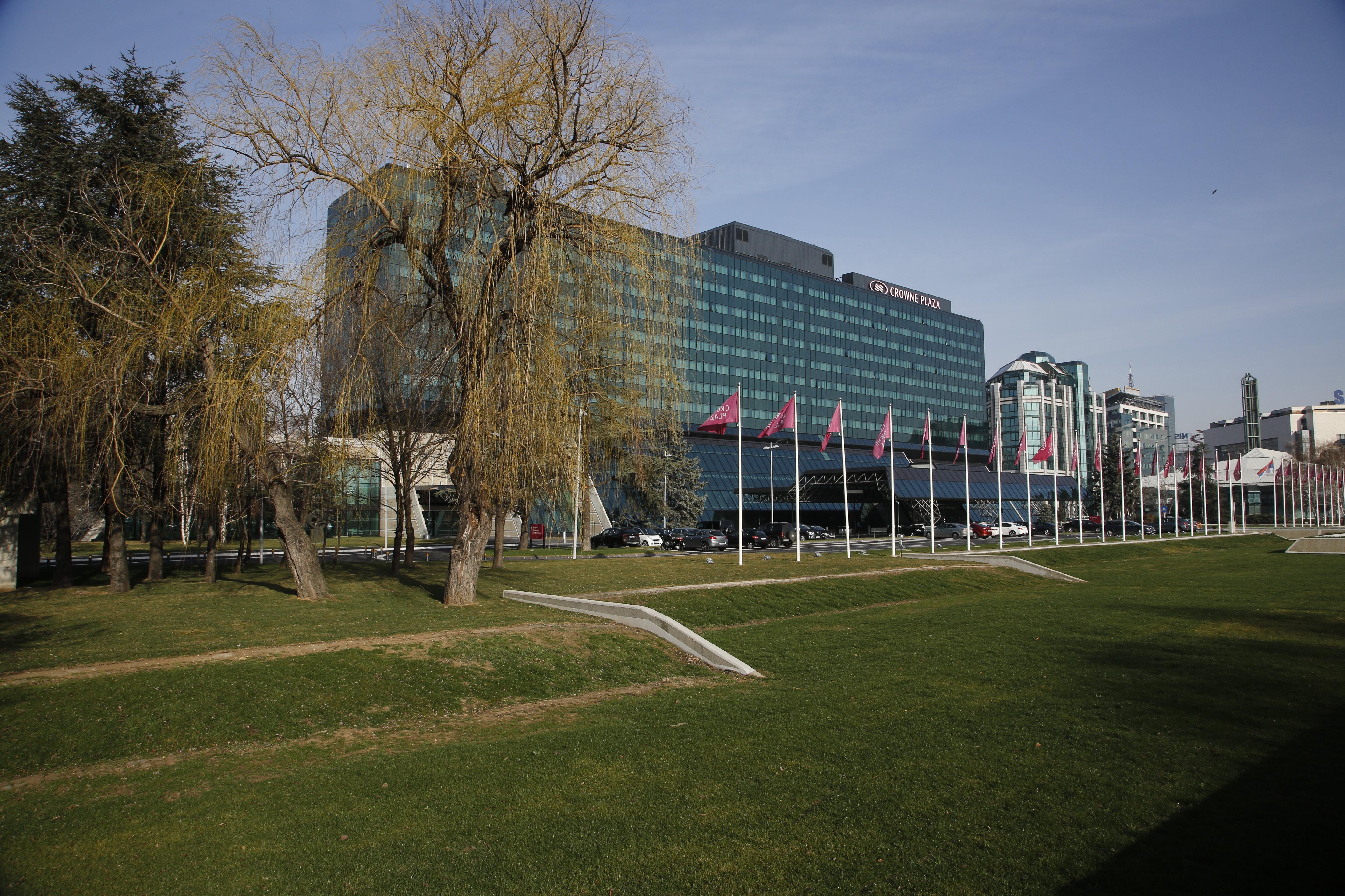 Hotel Crowne Plaza Belgrade By Ihg Esterno foto